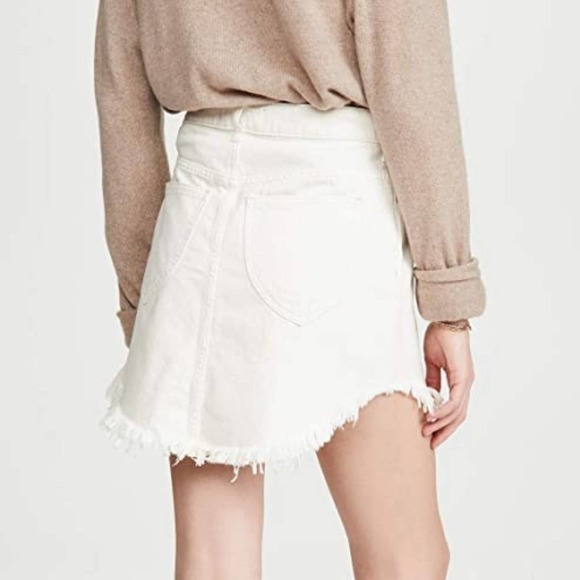 NWT Free People Denim Mini skirt - Picture 4 of 11